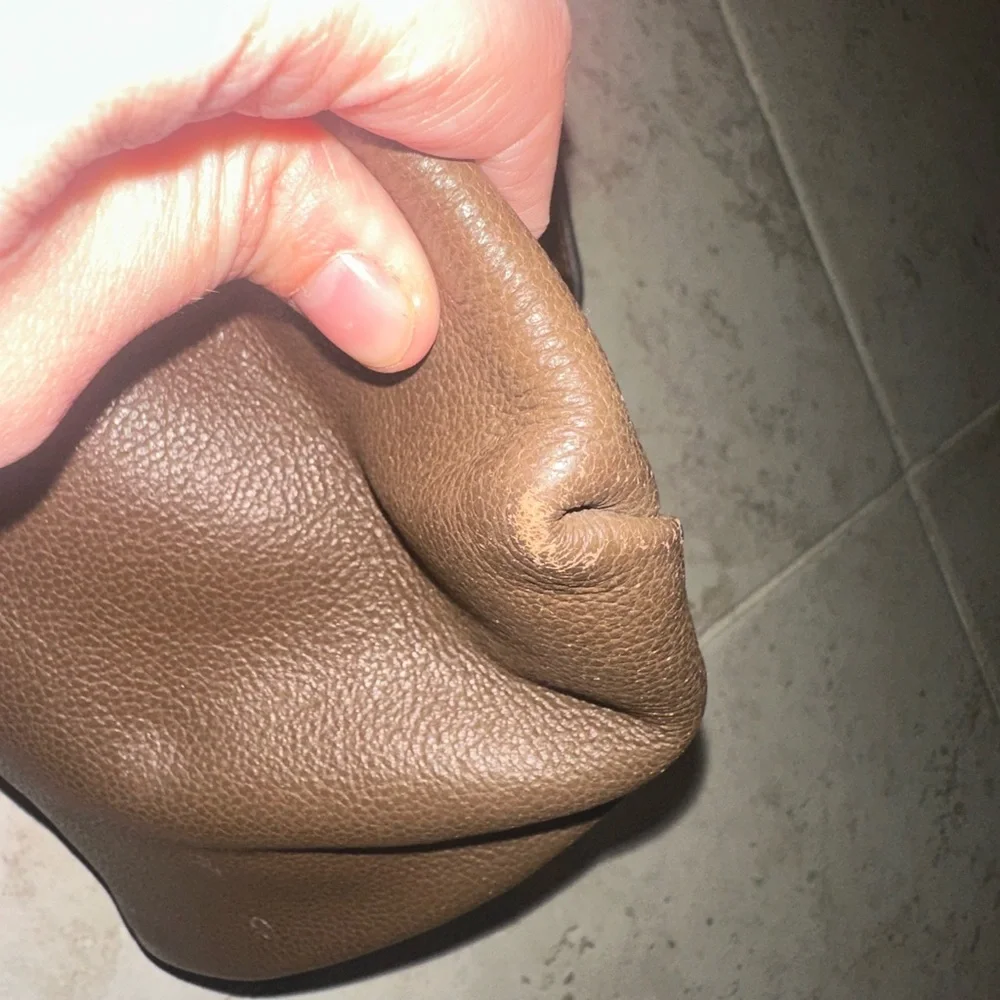 Dooney & Bourke Dillen Large Pocket Sac Brown Pebbled Leather Hobo Shoulder‎ Bag
